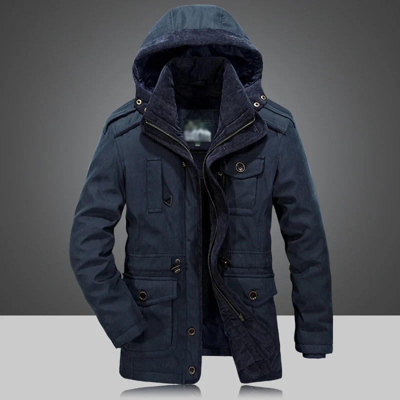 New Autumn Winter Multiple Pockets Male Jackets Thickening Warm Parka Men Jacket Coat Hooded Casual Windbreaker Overcoat
New Autumn Winter Multiple Pockets Male Jackets Thickening Warm Parka Men Jacket Coat Hooded Casual Windbreaker Overcoat