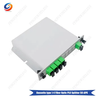 High quality 10pcs/lot 1X4 SC APC Inserted PLC Fiber Optical Splitter cassette type 1X4 fiber optical PLC splitter SC APC
High quality 10pcs/lot 1X4 SC APC Inserted PLC Fiber Optical Splitter cassette type 1X4 fiber optical PLC splitter SC APC