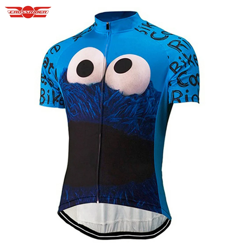 Crossrider Mens Cartoon Short Cycling Jersey Summer Anti-sweat Mtb Bicycle wear Clothes Breathable shirt Eat Cookie Size XXS-5XL
Crossrider Mens Cartoon Short Cycling Jersey Summer Anti-sweat Mtb Bicycle wear Clothes Breathable shirt Eat Cookie Size XXS-5XL