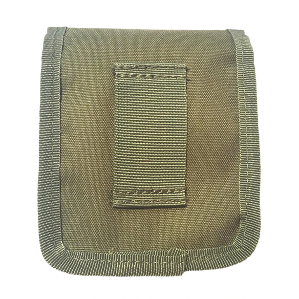 1 Pcs Durable Spare Scuba Diving Weight Belt Pocket Pouch with Buckle 600D Nylon Underwater Diving Accessories Army Green