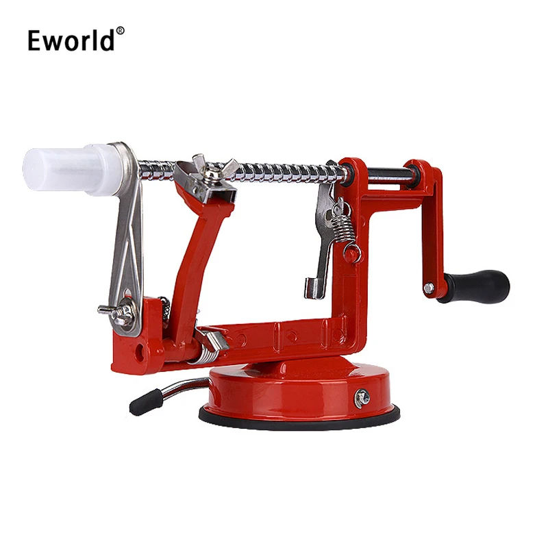 Eworld 3 in 1 Fruit Apple Peeler Slicing Machine Stainless Steel Blade Iron Body Apple Machine Peeled Creative Home Kitchen Tool
Eworld 3 in 1 Fruit Apple Peeler Slicing Machine Stainless Steel Blade Iron Body Apple Machine Peeled Creative Home Kitchen Tool