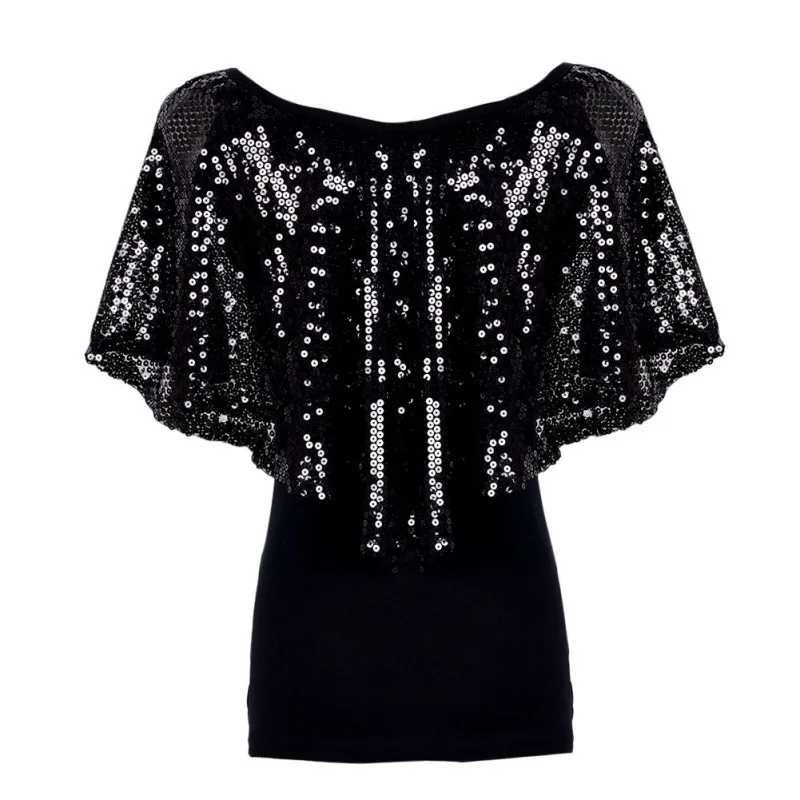 Красивая Женская Блестящая футболка с блестками|glitter t-shirt|sequin womenglitter clothes |