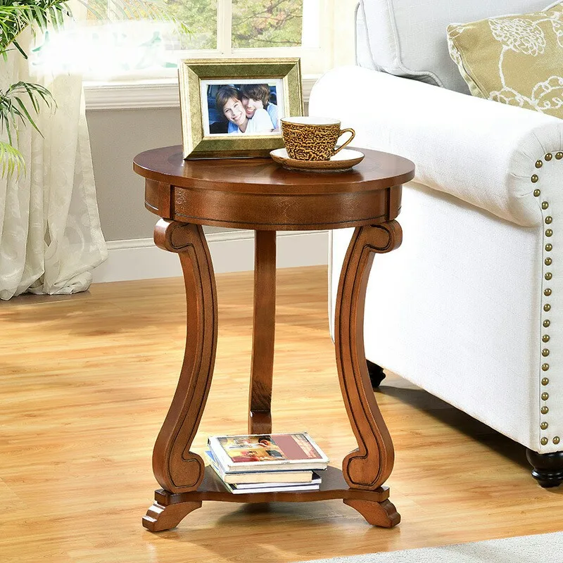 Фото Консоль стол мебель для гостиной домашняя Американский европейский из массива