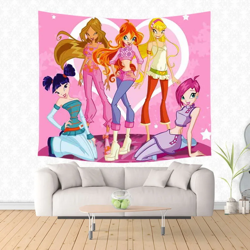 Winx Club Wall Hanging Tapestry Bed Manta Yoga Mat Beach Blanket Camping Mattress Sleeping Pad
Winx Club Wall Hanging Tapestry Bed Manta Yoga Mat Beach Blanket Camping Mattress Sleeping Pad