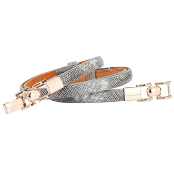 12PCS/LOT SINGYOU Women Belt Fashion Serpentine Pattern Cowskin Leatner Belt Casual Female Thin Belt for Women Dress and Jeans
12PCS/LOT SINGYOU Women Belt Fashion Serpentine Pattern Cowskin Leatner Belt Casual Female Thin Belt for Women Dress and Jeans