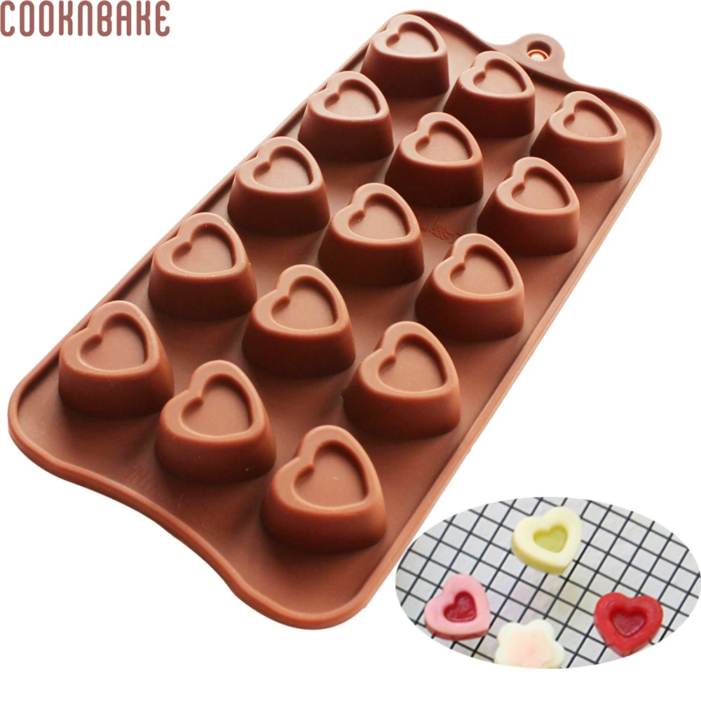 COOKNBAKE DIY New Arrival Novelty Silicone Chocolate Mold Ice Tray Mold 15 Love Heart Silicone Cake Mold CDSM-099
COOKNBAKE DIY New Arrival Novelty Silicone Chocolate Mold Ice Tray Mold 15 Love Heart Silicone Cake Mold CDSM-099