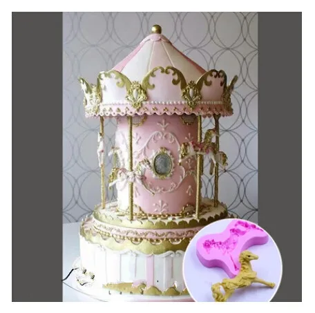 Carousel Shaped Fondant Mold,Resin Clay Chocolate Candy Silicone Cake Mould,Fondant Cake Decorating Tools
Carousel Shaped Fondant Mold,Resin Clay Chocolate Candy Silicone Cake Mould,Fondant Cake Decorating Tools