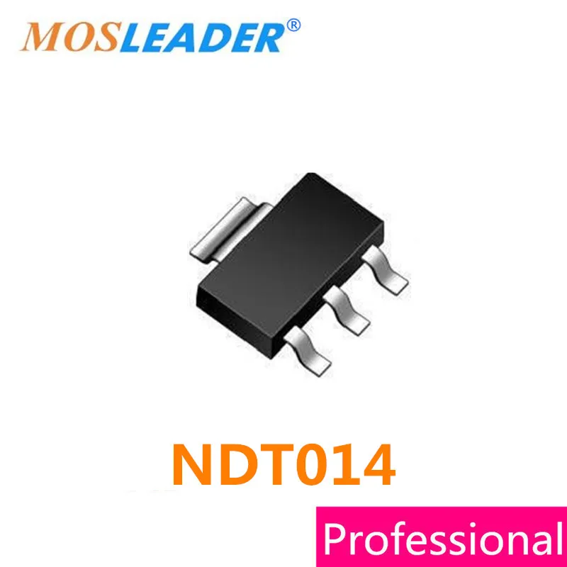 Mosleader NDT014 SOT223 100 шт. 1000 60 в 2.7A n-канал Сделано Китае запасные части высокое качество