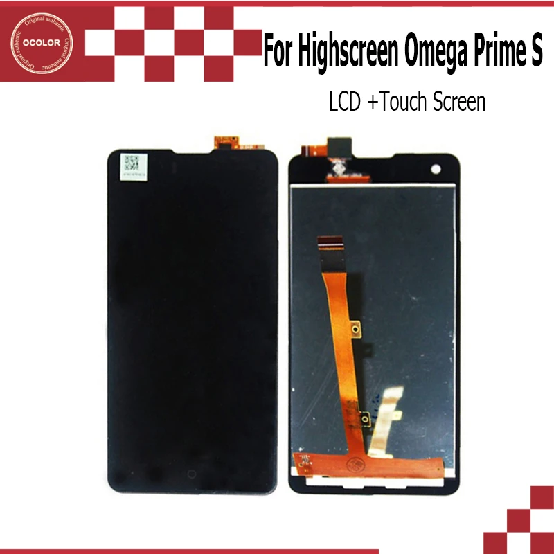 ocolor for Highscreen Omega Prime S LCD display and Touch Screen Assembly perfect repair part for Omega Prime S Good quality
ocolor for Highscreen Omega Prime S LCD display and Touch Screen Assembly perfect repair part for Omega Prime S Good quality