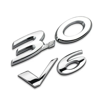 for Jaguar 3.0 V6 Emblem Badge XF XJ XE F-Pace X-Type S-type E-Pace XK F-type XJL XJ6 XFL Accessories Chrome Tail Sticker Auto
for Jaguar 3.0 V6 Emblem Badge XF XJ XE F-Pace X-Type S-type E-Pace XK F-type XJL XJ6 XFL Accessories Chrome Tail Sticker Auto
