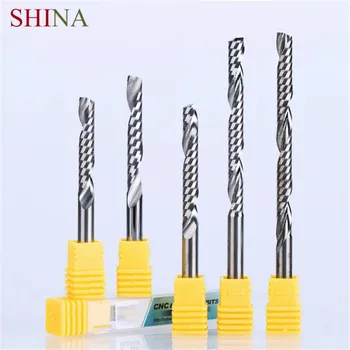 Shina 1pc 6mm Single Flute Spiral Cutter 3A TOP Qualit CNC Router Bits For Wood Acrylic PVC MDF End Mill Carbide Milling Cutters 
Shina 1pc 6mm Single Flute Spiral Cutter 3A TOP Qualit CNC Router Bits For Wood Acrylic PVC MDF End Mill Carbide Milling Cutters
