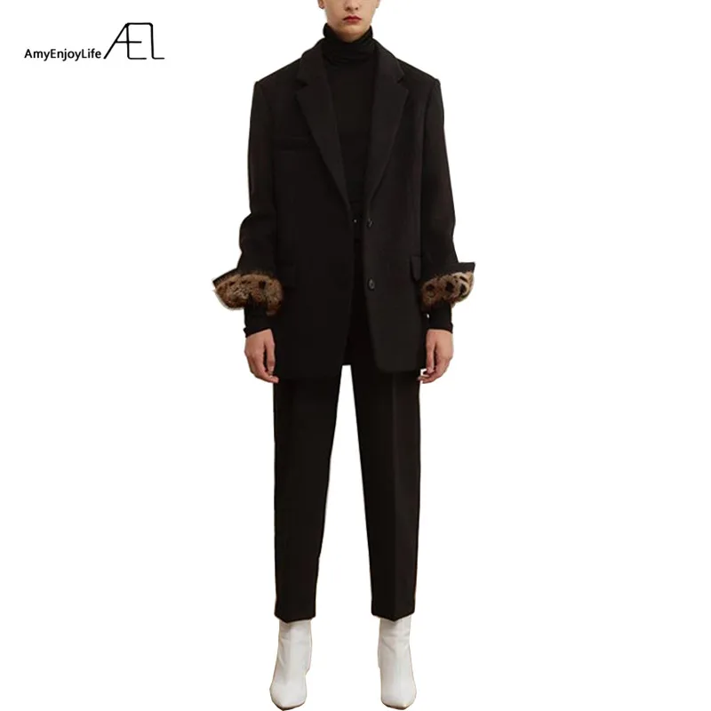AEL Wool Coats Winter Women Long Sleeve with Leopard Print Padded Woman Clothing Small Crowd Western-style Clothes 2019
AEL Wool Coats Winter Women Long Sleeve with Leopard Print Padded Woman Clothing Small Crowd Western-style Clothes 2019