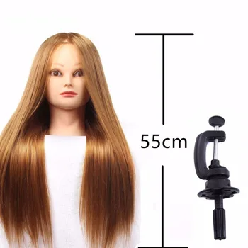 Professional styling head With Golden Hair 60cm Thick Hair Wig Heads For Hairdressers Training Head Nice Mannequin Head
Professional styling head With Golden Hair 60cm Thick Hair Wig Heads For Hairdressers Training Head Nice Mannequin Head