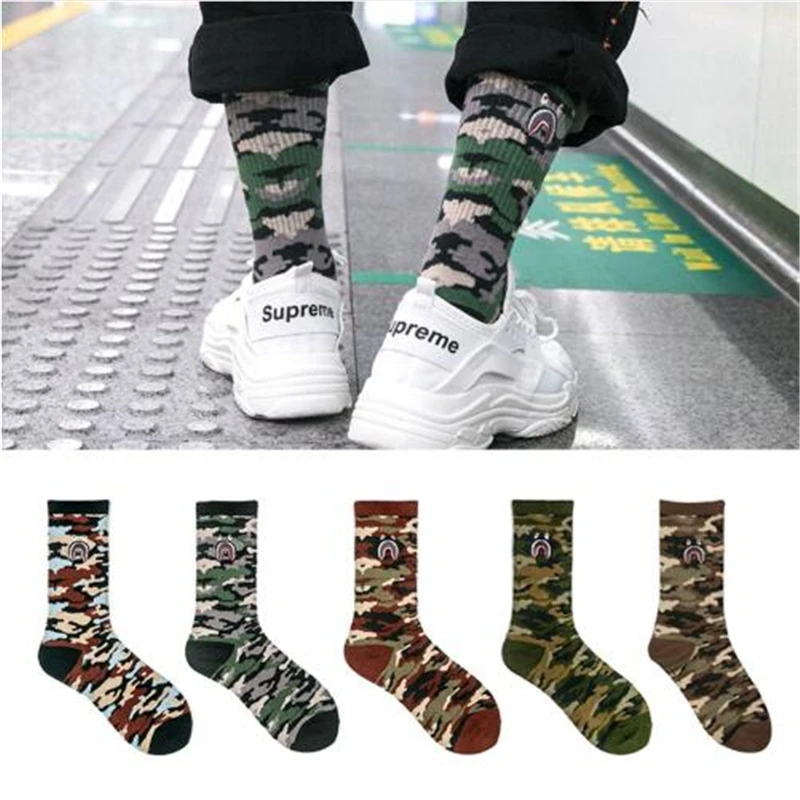 FRALOSHA Four Seasons New Socks Personality Street Dance Men And Women Socks Camouflage Fashion Trend in Skateboard Cotton Socks
FRALOSHA Four Seasons New Socks Personality Street Dance Men And Women Socks Camouflage Fashion Trend in Skateboard Cotton Socks