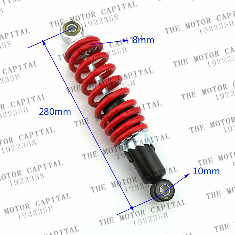 Motorcycle front Shock Absorber length 270mm Shock absorbers spring for go kart scooter Mini ATV
Motorcycle front Shock Absorber length 270mm Shock absorbers spring for go kart scooter Mini ATV