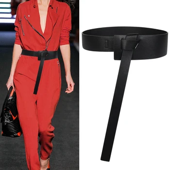 Female Decoration Accessaries waistbands hot black Knotted belt Simple Waistband Long Wide Fashion Women PU Leather Strap Waist
Female Decoration Accessaries waistbands hot black Knotted belt Simple Waistband Long Wide Fashion Women PU Leather Strap Waist