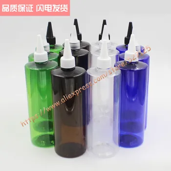 500ml clear/blue/green/brown PET bottle with white/clear/black sharp plastic lid,emulsion/seasoning solvent bottle,food storage
500ml clear/blue/green/brown PET bottle with white/clear/black sharp plastic lid,emulsion/seasoning solvent bottle,food storage