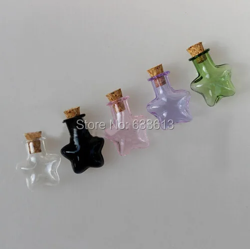 50sets/lot star tiny cork glass Bottle Perfume essential oil vial pendant mini glass bottle with cork jewelry accessory
50sets/lot star tiny cork glass Bottle Perfume essential oil vial pendant mini glass bottle with cork jewelry accessory