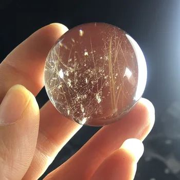 MJP Free Shipping 32mm High Quality Natural Hair Clear Smoky Crystal Ball For Feng Shui Healing Decoration
MJP Free Shipping 32mm High Quality Natural Hair Clear Smoky Crystal Ball For Feng Shui Healing Decoration