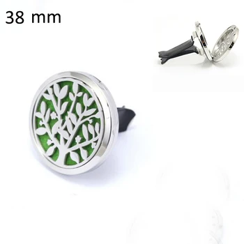 38mm big size Stainless Steel high quality lovely life tree car essential oil aroma diffuser pendant locket vent clip
38mm big size Stainless Steel high quality lovely life tree car essential oil aroma diffuser pendant locket vent clip