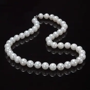 FREE shipping>>> >>new AAA+ 9-10mm genuine white fresh water cultured pearl necklace 17" 6.07 6.8
FREE shipping>>> >>new AAA+ 9-10mm genuine white fresh water cultured pearl necklace 17" 6.07 6.8