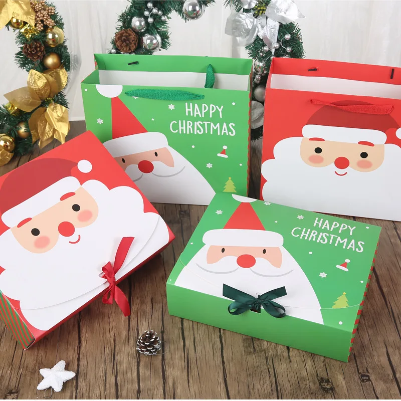 100pcs/lot New arrival Merry Christmas Gift Box Bag Santa Claus gift bag Paper Box Gift Bag Container Supplies
100pcs/lot New arrival Merry Christmas Gift Box Bag Santa Claus gift bag Paper Box Gift Bag Container Supplies