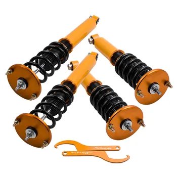 Coilover Spring Suspension for Nissan Skyline GTST GTS R33 Shock Absorber Strut for RB25DET RB25 ADJ Height Front Rear Camber
Coilover Spring Suspension for Nissan Skyline GTST GTS R33 Shock Absorber Strut for RB25DET RB25 ADJ Height Front Rear Camber