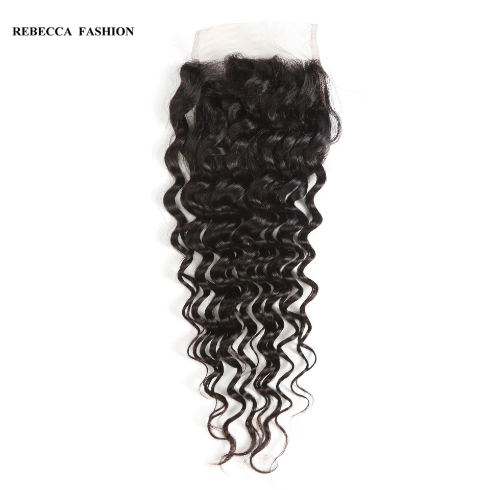 Rebecca Peruvian Deep Wave 4x4 Lace Closure Closrure Free Part Top Closure Deep Wave Human Hair Closures Piece
Rebecca Peruvian Deep Wave 4x4 Lace Closure Closrure Free Part Top Closure Deep Wave Human Hair Closures Piece