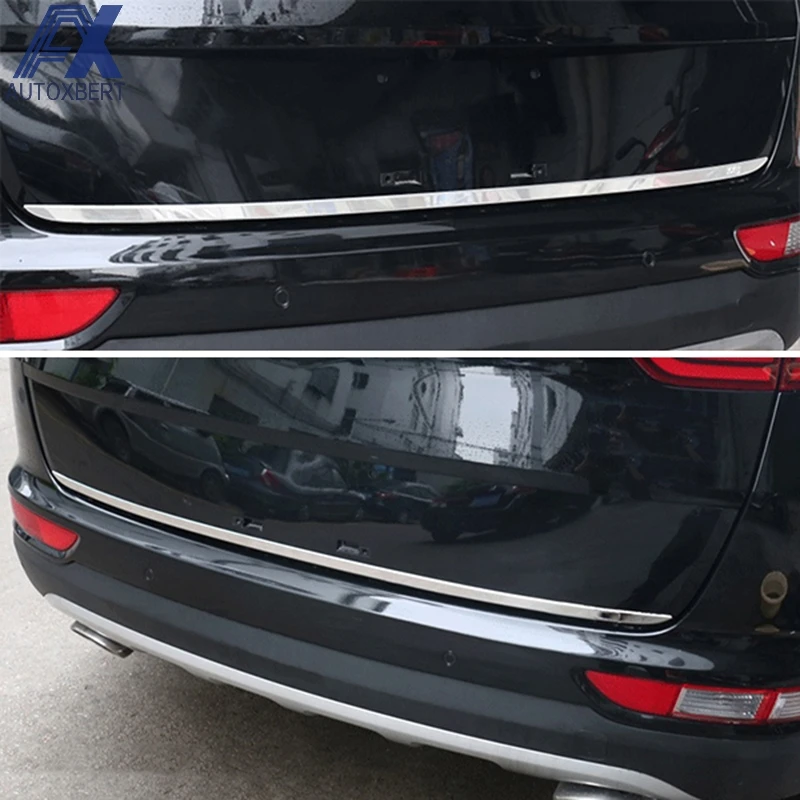 AX Car Styling Chrome Rear Trunk Boot Back Door Lid Cover Tailgate Edge Trim Hatch Garnish Strip For Kia Sportage QL 2017-2020
AX Car Styling Chrome Rear Trunk Boot Back Door Lid Cover Tailgate Edge Trim Hatch Garnish Strip For Kia Sportage QL 2017-2020