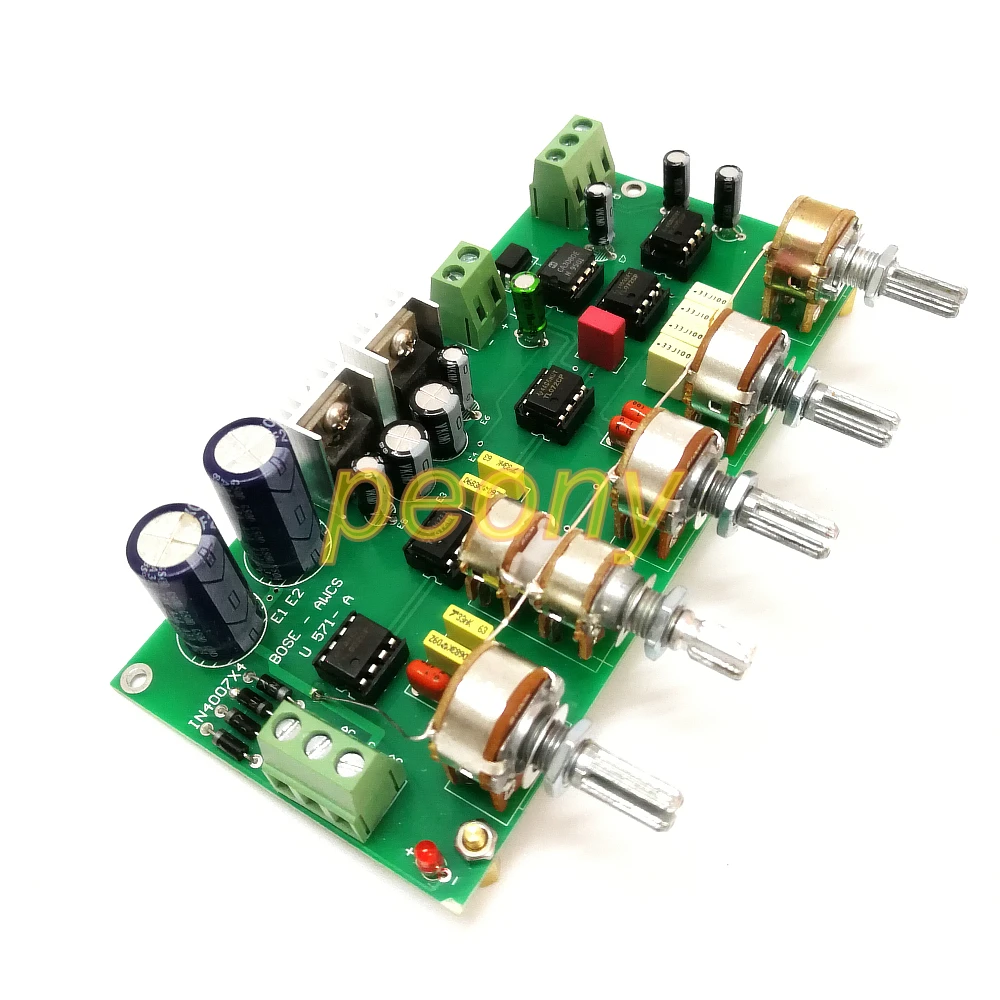 Dynamic Equalization of BOSE Pre-stage Tone Board Single-ended Output with Special Filter for Subwoofer
Dynamic Equalization of BOSE Pre-stage Tone Board Single-ended Output with Special Filter for Subwoofer