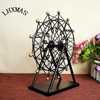 Creative Gift Movable Ferris Wheel European Style Living Room Decoration Crafts For Home Furnishing Retro Iron Wheel Model E407
Creative Gift Movable Ferris Wheel European Style Living Room Decoration Crafts For Home Furnishing Retro Iron Wheel Model E407