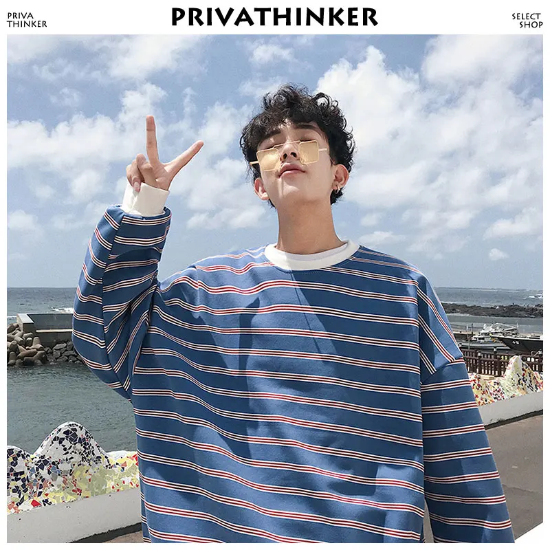 Privathinker Harajuku Striped Sweatshirts 2018 Mens Korean Style Hoodies Couple Streetwear Blue Pullover Hoodies Loose Clothes
Privathinker Harajuku Striped Sweatshirts 2018 Mens Korean Style Hoodies Couple Streetwear Blue Pullover Hoodies Loose Clothes