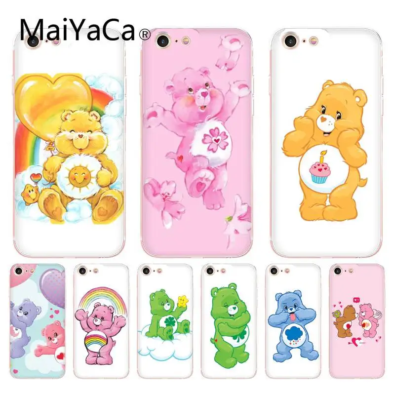 MaiYaCa For iphone 7 6 X Case Cute Cartoon Care Bears Coque Shell Phone Case for iPhone 8 7 6 6S Plus X 5 5S SE 5C XS XR Cover
MaiYaCa For iphone 7 6 X Case Cute Cartoon Care Bears Coque Shell Phone Case for iPhone 8 7 6 6S Plus X 5 5S SE 5C XS XR Cover