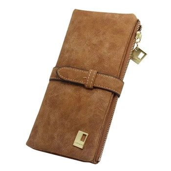 New Fashion Women Wallets Drawstring Nubuck Leather Zipper Wallet Ladies' Long Design Purse Two Fold More Color Clutch
New Fashion Women Wallets Drawstring Nubuck Leather Zipper Wallet Ladies' Long Design Purse Two Fold More Color Clutch