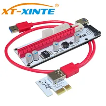 PCI-E 1X to 16X Extender Express Riser Card 60CM Extension Cable PCIE Card 4Pin 6Pin SATA Power Interface LED for Miner Mining
PCI-E 1X to 16X Extender Express Riser Card 60CM Extension Cable PCIE Card 4Pin 6Pin SATA Power Interface LED for Miner Mining