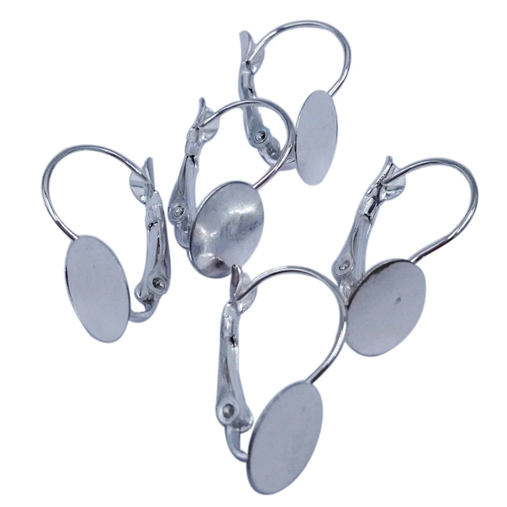Wholesale Lot 1000picece Rhodium Plated 19*12mm French Leverback Earring Hooks 10mm Flat Pad Blacks FEH03
Wholesale Lot 1000picece Rhodium Plated 19*12mm French Leverback Earring Hooks 10mm Flat Pad Blacks FEH03