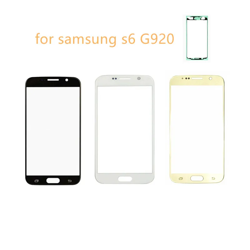Gold/Black/White/Dark Blue/Blue Touch Screen For Samsung Galaxy S6 G920 Front Glass Touch Panel Screen Digitizer Display UV Tape
Gold/Black/White/Dark Blue/Blue Touch Screen For Samsung Galaxy S6 G920 Front Glass Touch Panel Screen Digitizer Display UV Tape