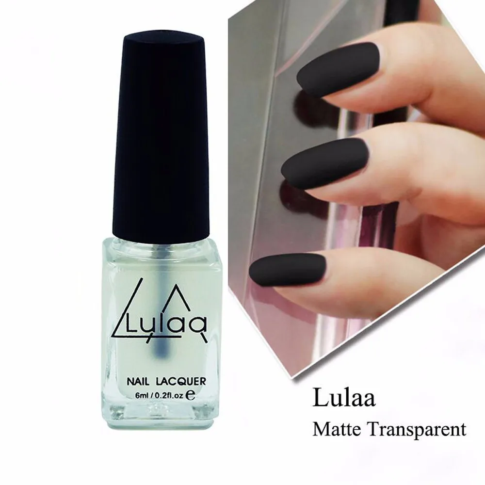 LULAA 6ml Nail Polish Top Coat Magic Super Matte Transfiguration Frosted Surface Oil Bright Oil Nail Art Nail Protect
LULAA 6ml Nail Polish Top Coat Magic Super Matte Transfiguration Frosted Surface Oil Bright Oil Nail Art Nail Protect