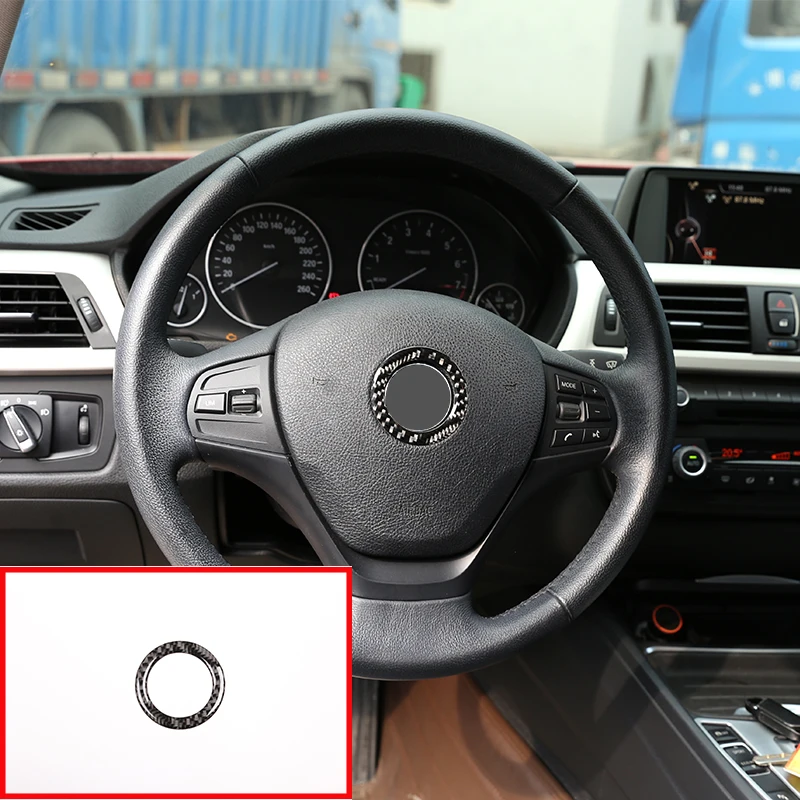 For BMW 3 4 Series F30 F32 F33 F36 2013-2018 Car Accessories Real Carbon Fiber Car Steering Wheel Decoration Ring Trim Sticker
For BMW 3 4 Series F30 F32 F33 F36 2013-2018 Car Accessories Real Carbon Fiber Car Steering Wheel Decoration Ring Trim Sticker