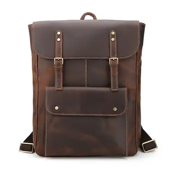Tiding England Style Top Cow Leather Men's Backpack Large Capacity 17 inch Laptop Bag Leisure Travel Backpacks School Bag 3585
Tiding England Style Top Cow Leather Men's Backpack Large Capacity 17 inch Laptop Bag Leisure Travel Backpacks School Bag 3585