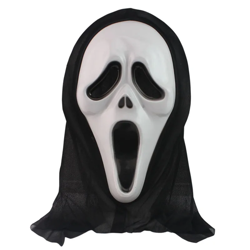 

2018 Darth Vader Helmet Masks Skull Mask 5pcs/lot Halloween Terrorist Devil Full Face Scream Skeleton Kito Drop Shippping Gift