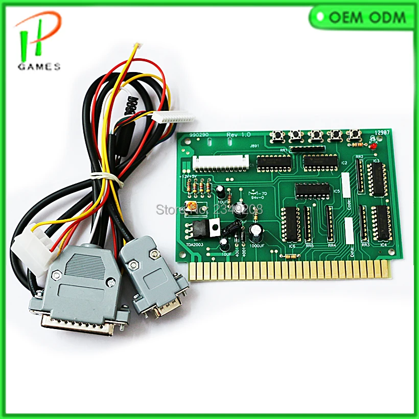 PC To Jamma Converter 28pin Board VGA Computer DOS Version With Cable Video Arcade Game Machine DIY
PC To Jamma Converter 28pin Board VGA Computer DOS Version With Cable Video Arcade Game Machine DIY