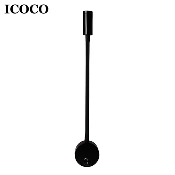 ICOCO Flexible 3W LED Wall Lamp Wall Mounted Sconce Lighting Gooseneck Night Reading Light with Switch for Bedroom Living Room
ICOCO Flexible 3W LED Wall Lamp Wall Mounted Sconce Lighting Gooseneck Night Reading Light with Switch for Bedroom Living Room