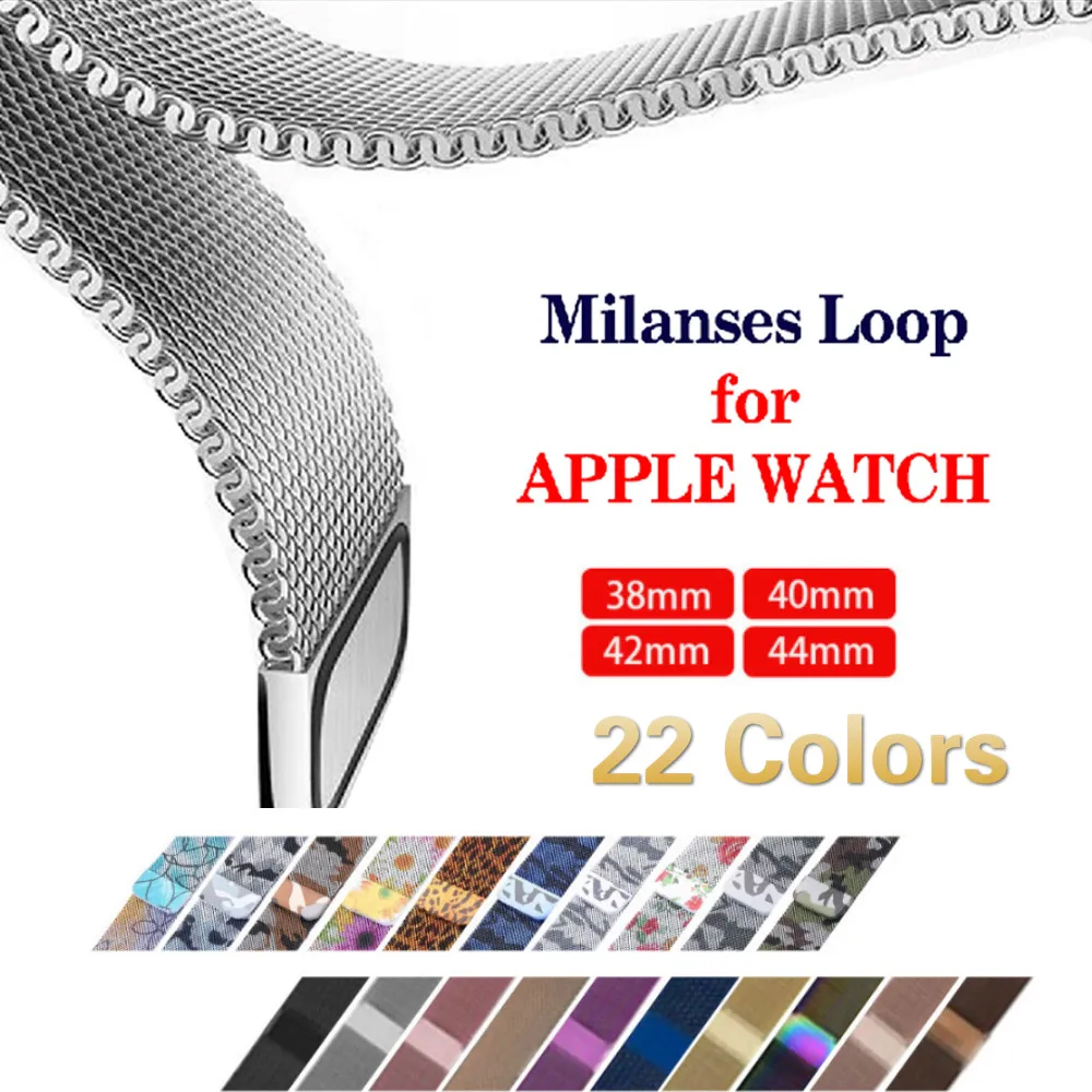 42mm 38mm 44mm 40mm Band for Apple Watch 4 3 2 1 Strap for IWatch Milanese Magnetic Bracelet Stainless Steel Loop Accessories
42mm 38mm 44mm 40mm Band for Apple Watch 4 3 2 1 Strap for IWatch Milanese Magnetic Bracelet Stainless Steel Loop Accessories