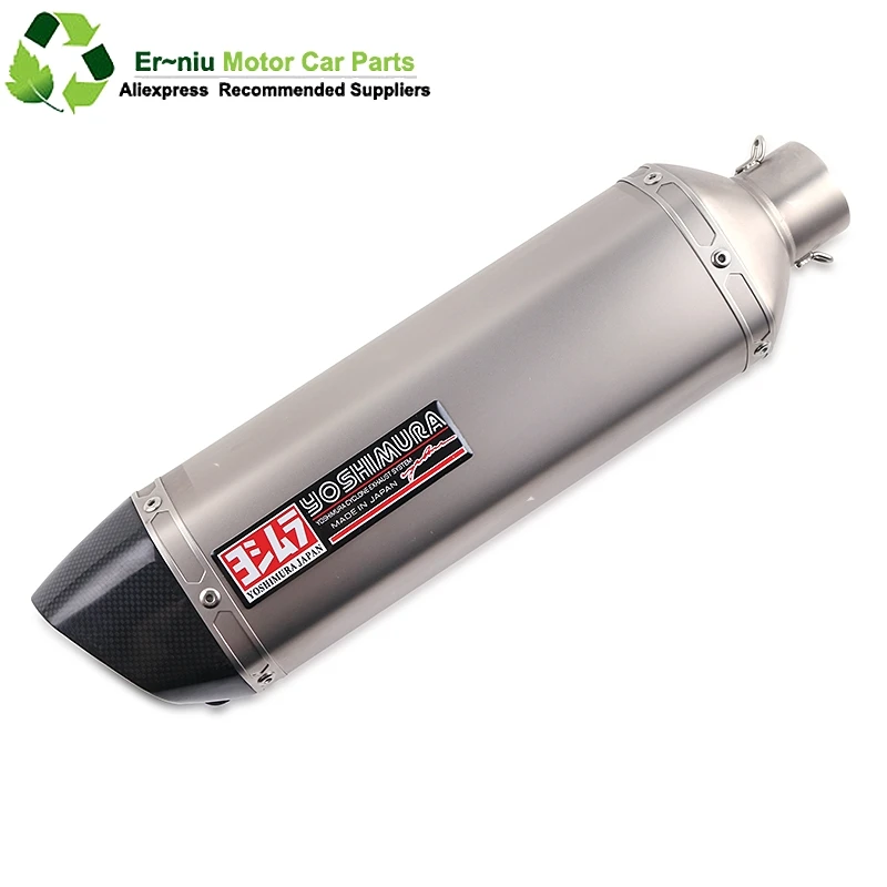51MM Universal Modified Escape Moto Akrapovic Exhaust Motorcycle Scooter Dirt Bike Muffler Pipe YZF600 R6 YZF1000 R1 CBR
51MM Universal Modified Escape Moto Akrapovic Exhaust Motorcycle Scooter Dirt Bike Muffler Pipe YZF600 R6 YZF1000 R1 CBR