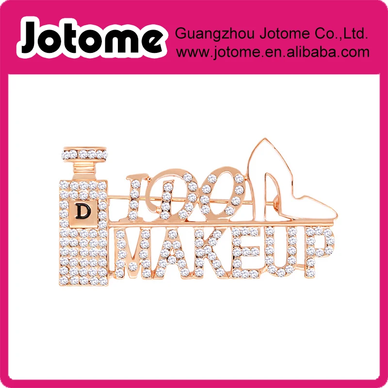 Модные хрустальные Твердые флаконы духов I DO MAKE UP Стразы Брошь на высоком каблуке
Модные хрустальные Твердые флаконы духов I DO MAKE UP Стразы Брошь на высоком каблуке