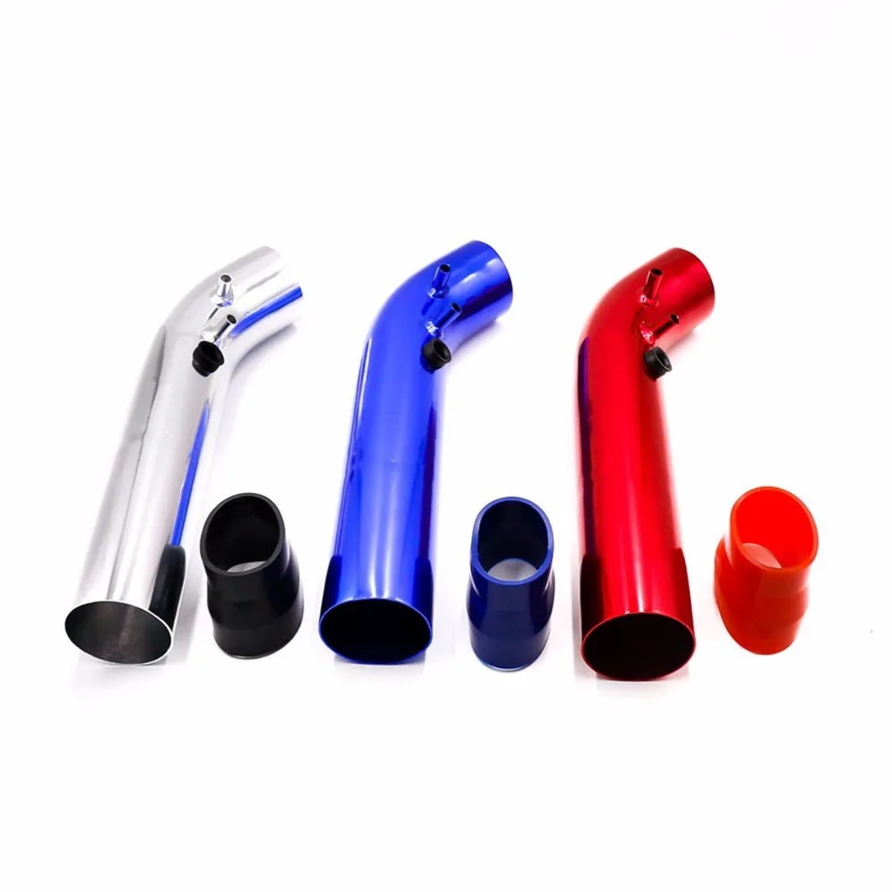 76mm 3" Cold Air Intake Induction Pipe Kit + Silicone Vacuum Hose + Clamps Car Universal Trim Red Silver Blue Aluminum Tube
76mm 3" Cold Air Intake Induction Pipe Kit + Silicone Vacuum Hose + Clamps Car Universal Trim Red Silver Blue Aluminum Tube
