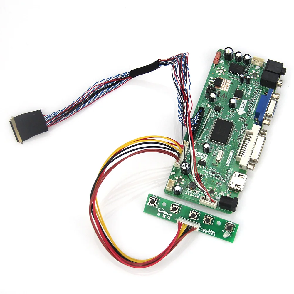 M.NT68676 плата драйвера ЖК/светодиодного контроллера (HDMI + VGA + DVI + аудио) для B140RW02 V0 LP140WD2 1600x900 LVDS монитора ноутбука повторное использование
M.NT68676 плата драйвера ЖК/светодиодного контроллера (HDMI + VGA + DVI + аудио) для B140RW02 V0 LP140WD2 1600x900 LVDS монитора ноутбука повторное использование