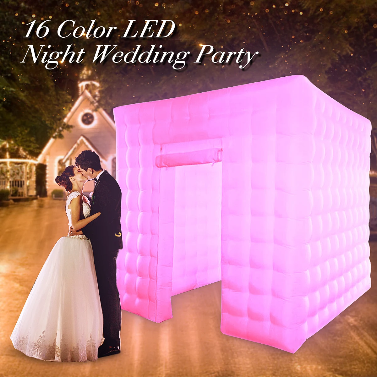 Protable Inflatable LED Photo Tent Inflatable Booth Tent Inflatable Wall Backdrop With Air Pump for Party Wedding 2.5*2.5*2.5M
Protable Inflatable LED Photo Tent Inflatable Booth Tent Inflatable Wall Backdrop With Air Pump for Party Wedding 2.5*2.5*2.5M