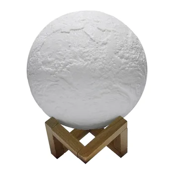 New Hot 3D Printing Night Light Earth LED Lamp Rechargeable Lighting For Bedroom Desk Home Decoration
New Hot 3D Printing Night Light Earth LED Lamp Rechargeable Lighting For Bedroom Desk Home Decoration